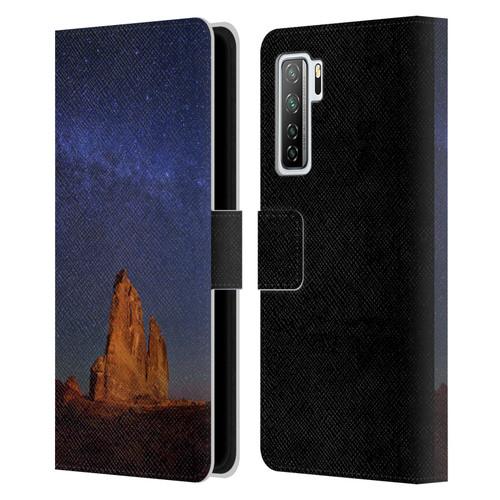 Royce Bair Nightscapes The Organ Stars Leather Book Wallet Case Cover For Huawei Nova 7 SE/P40 Lite 5G