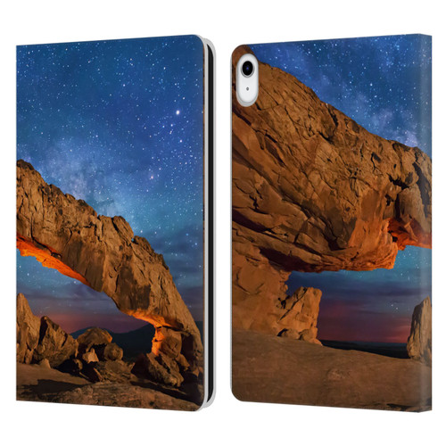 Royce Bair Nightscapes Sunset Arch Leather Book Wallet Case Cover For Apple iPad 10.9 (2022)