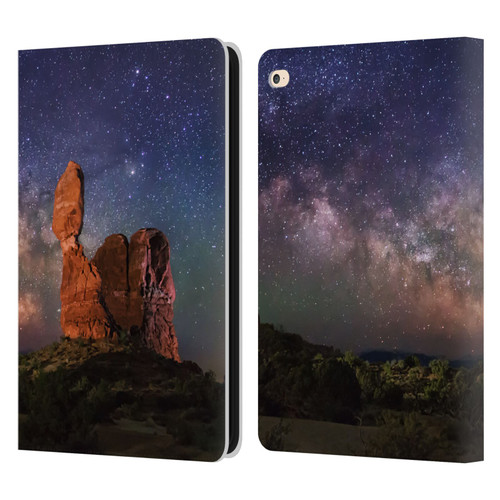 Royce Bair Nightscapes Balanced Rock Leather Book Wallet Case Cover For Apple iPad Air 2 (2014)