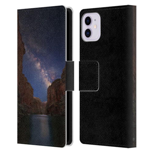 Royce Bair Nightscapes Grand Canyon Leather Book Wallet Case Cover For Apple iPhone 11