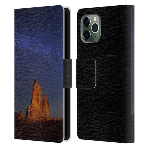 Royce Bair Nightscapes The Organ Stars Leather Book Wallet Case Cover For Apple iPhone 11 Pro