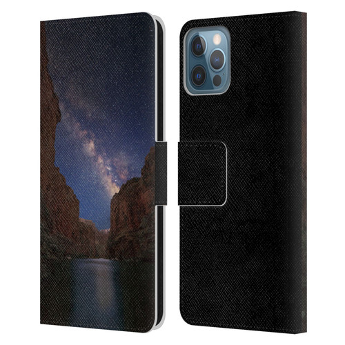 Royce Bair Nightscapes Grand Canyon Leather Book Wallet Case Cover For Apple iPhone 12 / iPhone 12 Pro