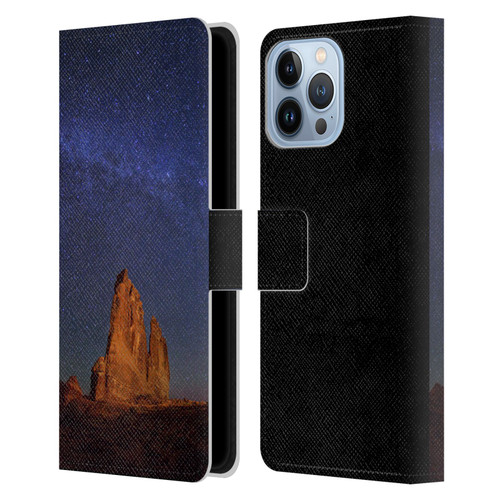 Royce Bair Nightscapes The Organ Stars Leather Book Wallet Case Cover For Apple iPhone 13 Pro Max