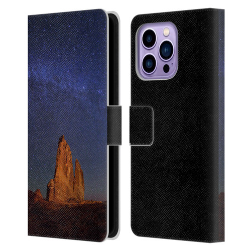 Royce Bair Nightscapes The Organ Stars Leather Book Wallet Case Cover For Apple iPhone 14 Pro Max