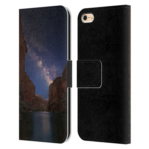 Royce Bair Nightscapes Grand Canyon Leather Book Wallet Case Cover For Apple iPhone 6 / iPhone 6s