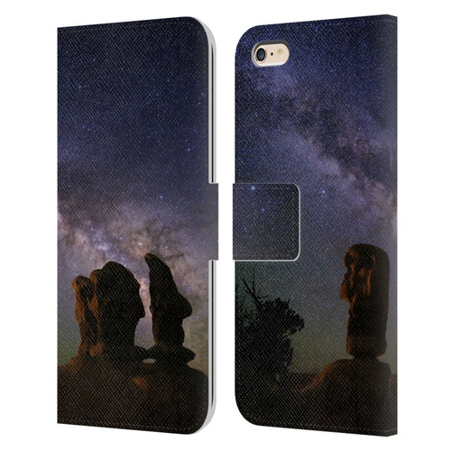 Royce Bair Nightscapes Devil's Garden Hoodoos Leather Book Wallet Case Cover For Apple iPhone 6 Plus / iPhone 6s Plus