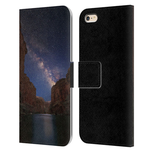 Royce Bair Nightscapes Grand Canyon Leather Book Wallet Case Cover For Apple iPhone 6 Plus / iPhone 6s Plus
