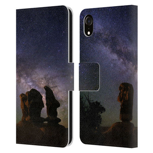 Royce Bair Nightscapes Devil's Garden Hoodoos Leather Book Wallet Case Cover For Apple iPhone XR