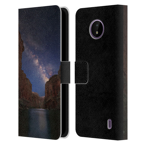 Royce Bair Nightscapes Grand Canyon Leather Book Wallet Case Cover For Nokia C10 / C20