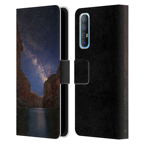 Royce Bair Nightscapes Grand Canyon Leather Book Wallet Case Cover For OPPO Find X2 Neo 5G