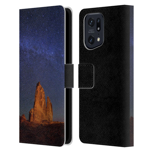 Royce Bair Nightscapes The Organ Stars Leather Book Wallet Case Cover For OPPO Find X5 Pro
