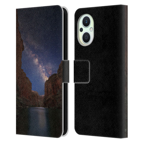 Royce Bair Nightscapes Grand Canyon Leather Book Wallet Case Cover For OPPO Reno8 Lite