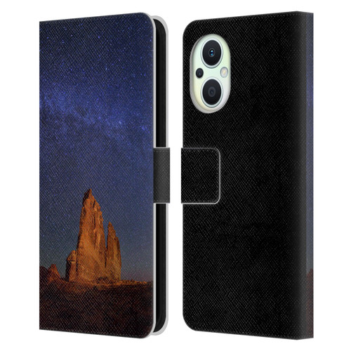 Royce Bair Nightscapes The Organ Stars Leather Book Wallet Case Cover For OPPO Reno8 Lite