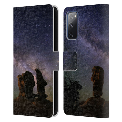 Royce Bair Nightscapes Devil's Garden Hoodoos Leather Book Wallet Case Cover For Samsung Galaxy S20 FE / 5G