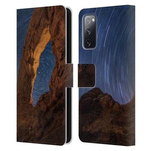 Royce Bair Nightscapes Star Trails Leather Book Wallet Case Cover For Samsung Galaxy S20 FE / 5G