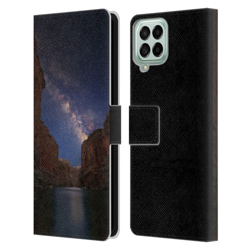 Royce Bair Nightscapes Grand Canyon Leather Book Wallet Case Cover For Samsung Galaxy M33 (2022)