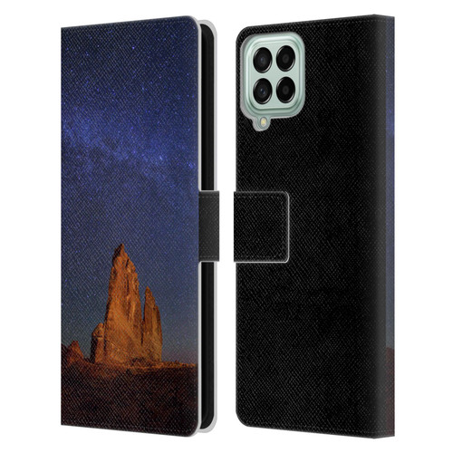 Royce Bair Nightscapes The Organ Stars Leather Book Wallet Case Cover For Samsung Galaxy M33 (2022)