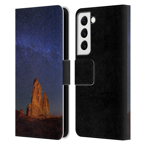 Royce Bair Nightscapes The Organ Stars Leather Book Wallet Case Cover For Samsung Galaxy S22 5G