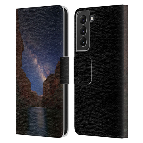 Royce Bair Nightscapes Grand Canyon Leather Book Wallet Case Cover For Samsung Galaxy S22+ 5G