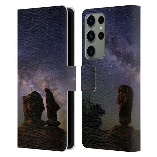 Royce Bair Nightscapes Devil's Garden Hoodoos Leather Book Wallet Case Cover For Samsung Galaxy S23 Ultra 5G