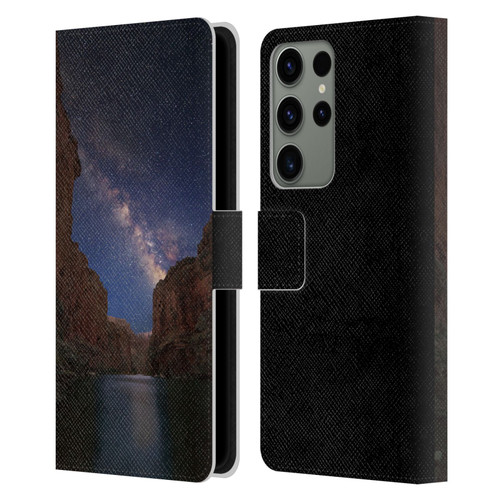 Royce Bair Nightscapes Grand Canyon Leather Book Wallet Case Cover For Samsung Galaxy S23 Ultra 5G