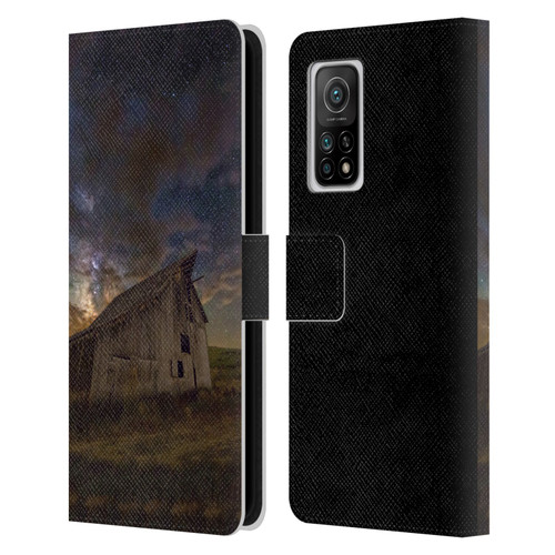 Royce Bair Nightscapes Bear Lake Old Barn Leather Book Wallet Case Cover For Xiaomi Mi 10T 5G