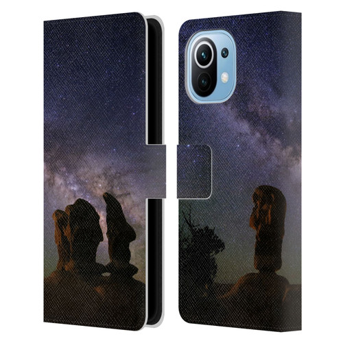 Royce Bair Nightscapes Devil's Garden Hoodoos Leather Book Wallet Case Cover For Xiaomi Mi 11