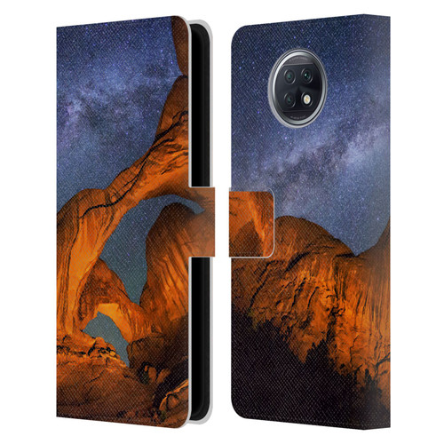 Royce Bair Nightscapes Triple Arch Leather Book Wallet Case Cover For Xiaomi Redmi Note 9T 5G