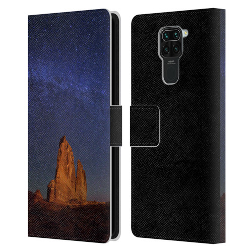 Royce Bair Nightscapes The Organ Stars Leather Book Wallet Case Cover For Xiaomi Redmi Note 9 / Redmi 10X 4G