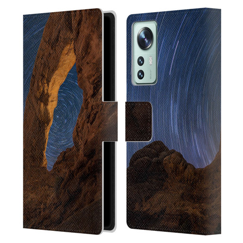 Royce Bair Nightscapes Star Trails Leather Book Wallet Case Cover For Xiaomi 12