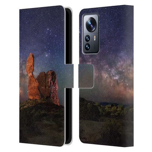 Royce Bair Nightscapes Balanced Rock Leather Book Wallet Case Cover For Xiaomi 12 Pro