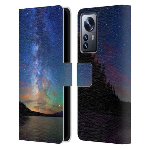 Royce Bair Nightscapes Jackson Lake Leather Book Wallet Case Cover For Xiaomi 12 Pro