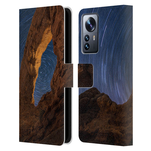 Royce Bair Nightscapes Star Trails Leather Book Wallet Case Cover For Xiaomi 12 Pro