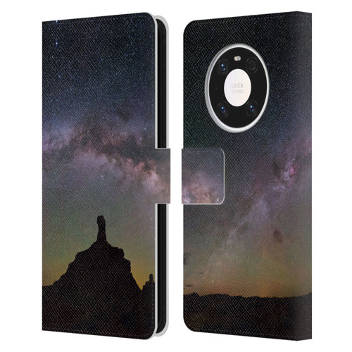 Royce Bair Photography Rooster Butte Leather Book Wallet Case Cover For Huawei Mate 40 Pro 5G