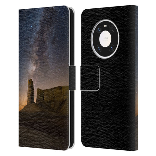 Royce Bair Photography Thumb Butte Leather Book Wallet Case Cover For Huawei Mate 40 Pro 5G