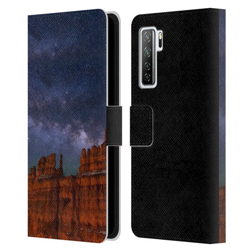 Royce Bair Photography The Fortress Leather Book Wallet Case Cover For Huawei Nova 7 SE/P40 Lite 5G