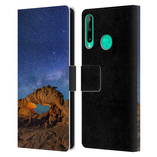 Royce Bair Photography Dragon Arch Leather Book Wallet Case Cover For Huawei P40 lite E