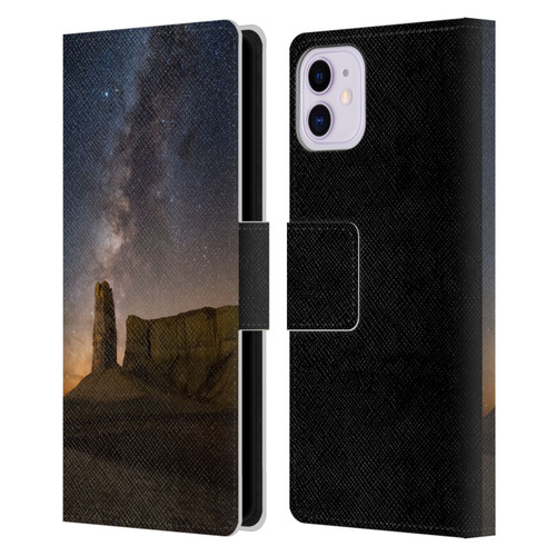 Royce Bair Photography Thumb Butte Leather Book Wallet Case Cover For Apple iPhone 11