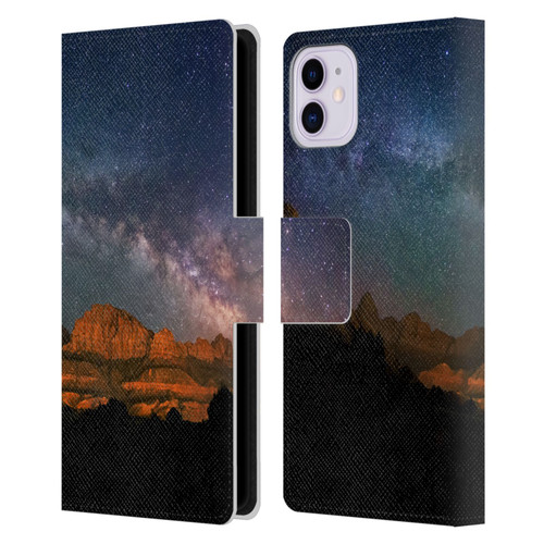 Royce Bair Photography Zions Leather Book Wallet Case Cover For Apple iPhone 11