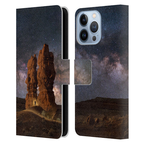 Royce Bair Photography Hoodoo Mania Leather Book Wallet Case Cover For Apple iPhone 13 Pro