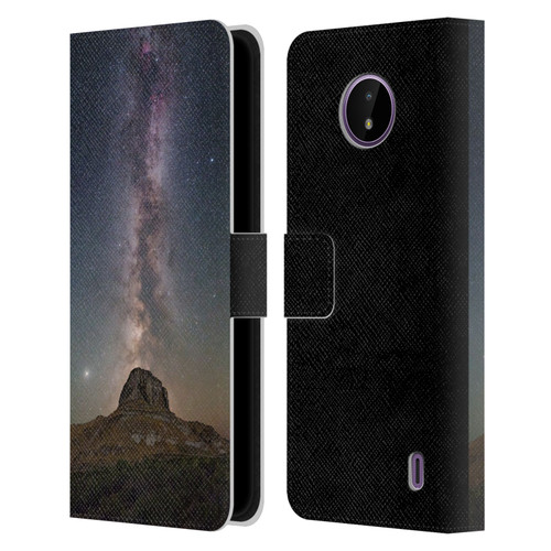 Royce Bair Photography Lone Rock Leather Book Wallet Case Cover For Nokia C10 / C20