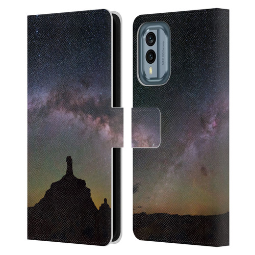 Royce Bair Photography Rooster Butte Leather Book Wallet Case Cover For Nokia X30