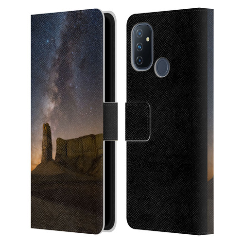 Royce Bair Photography Thumb Butte Leather Book Wallet Case Cover For OnePlus Nord N100