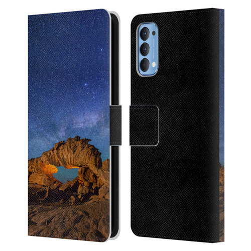 Royce Bair Photography Dragon Arch Leather Book Wallet Case Cover For OPPO Reno 4 5G