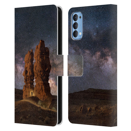 Royce Bair Photography Hoodoo Mania Leather Book Wallet Case Cover For OPPO Reno 4 5G