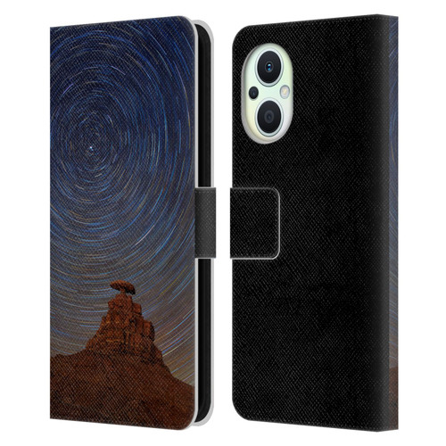 Royce Bair Photography Mexican Hat Rock Leather Book Wallet Case Cover For OPPO Reno8 Lite