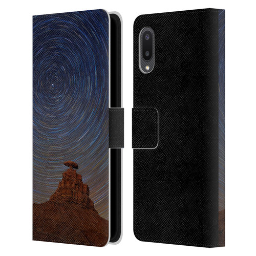 Royce Bair Photography Mexican Hat Rock Leather Book Wallet Case Cover For Samsung Galaxy A02/M02 (2021)