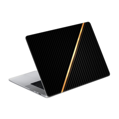 Alyn Spiller Carbon Fiber Gold Vinyl Sticker Skin Decal Cover for Apple MacBook Pro 16" A2485