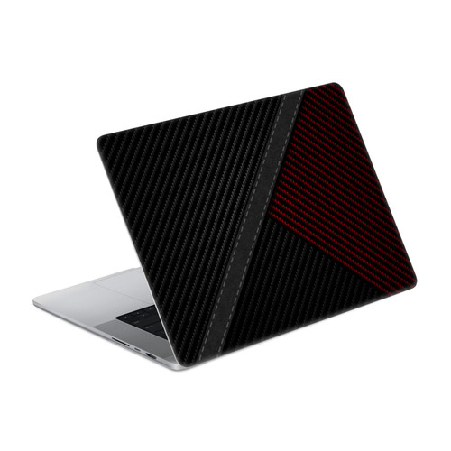 Alyn Spiller Carbon Fiber Stitch Vinyl Sticker Skin Decal Cover for Apple MacBook Pro 16" A2485 / A3428 / A3429