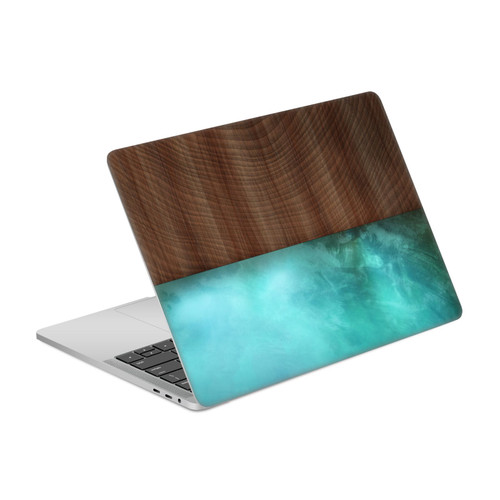 Alyn Spiller Wood & Resin Blocking Vinyl Sticker Skin Decal Cover for Apple MacBook Pro 13" A2338